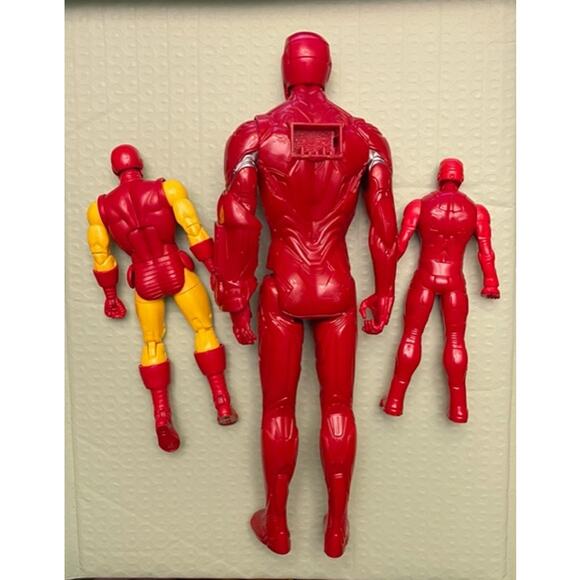 Marvel Legends/Avengers Iron Man (3) Figure Lot- Hasbro (2012,2018,2021) - Picture 2 of 8